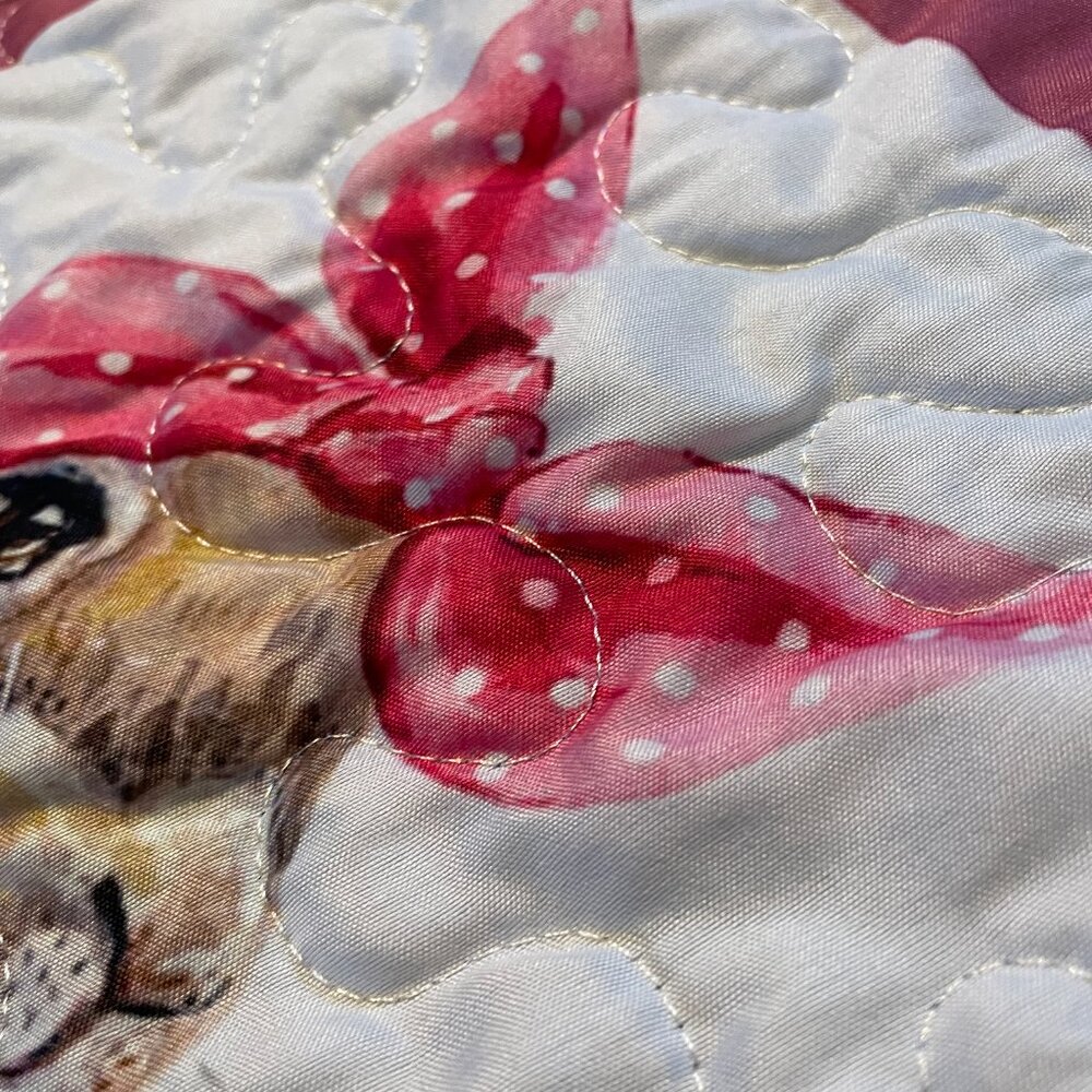 Handmade Quilt Patchwork Blanket, The Velveteen Rabbbit - Easter / Baby Shower - Picture 10 of 16